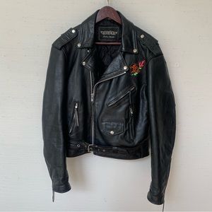 Genuine Leather Biker Jacket